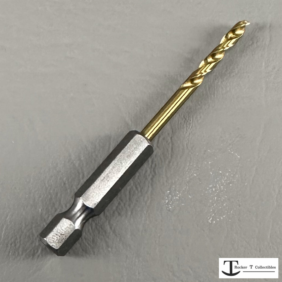 Mini Helmet Facemask Clip or Rivets Drill Bit