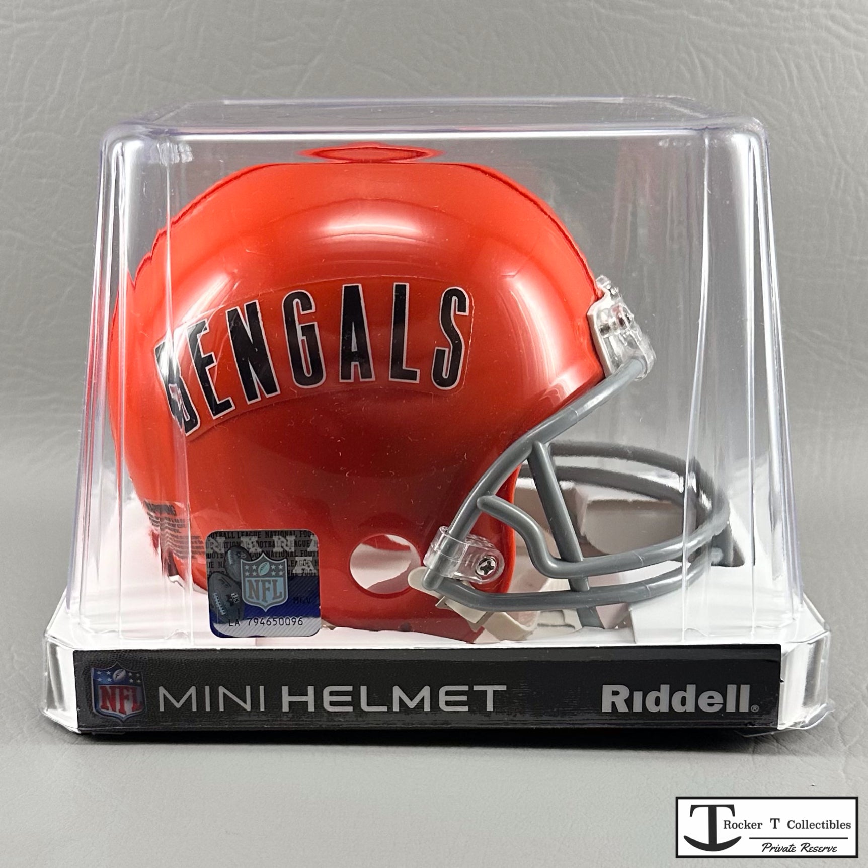 cincinnati mini football helmet Riddell Cincinnati Bengals 1968-79 Throwback VSR4 Mini Helmet