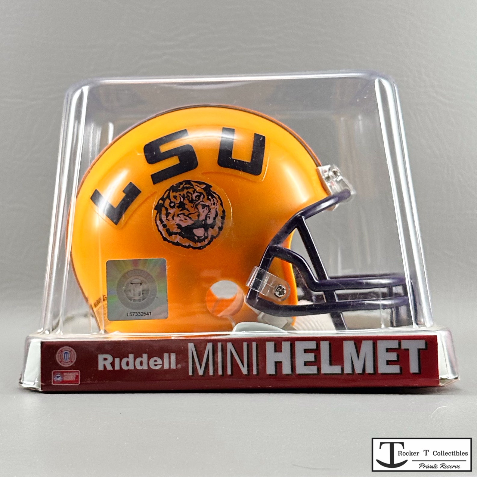 cheap ncaa mini football helmets Riddell LSU Tigers VSR4 Mini Helmet