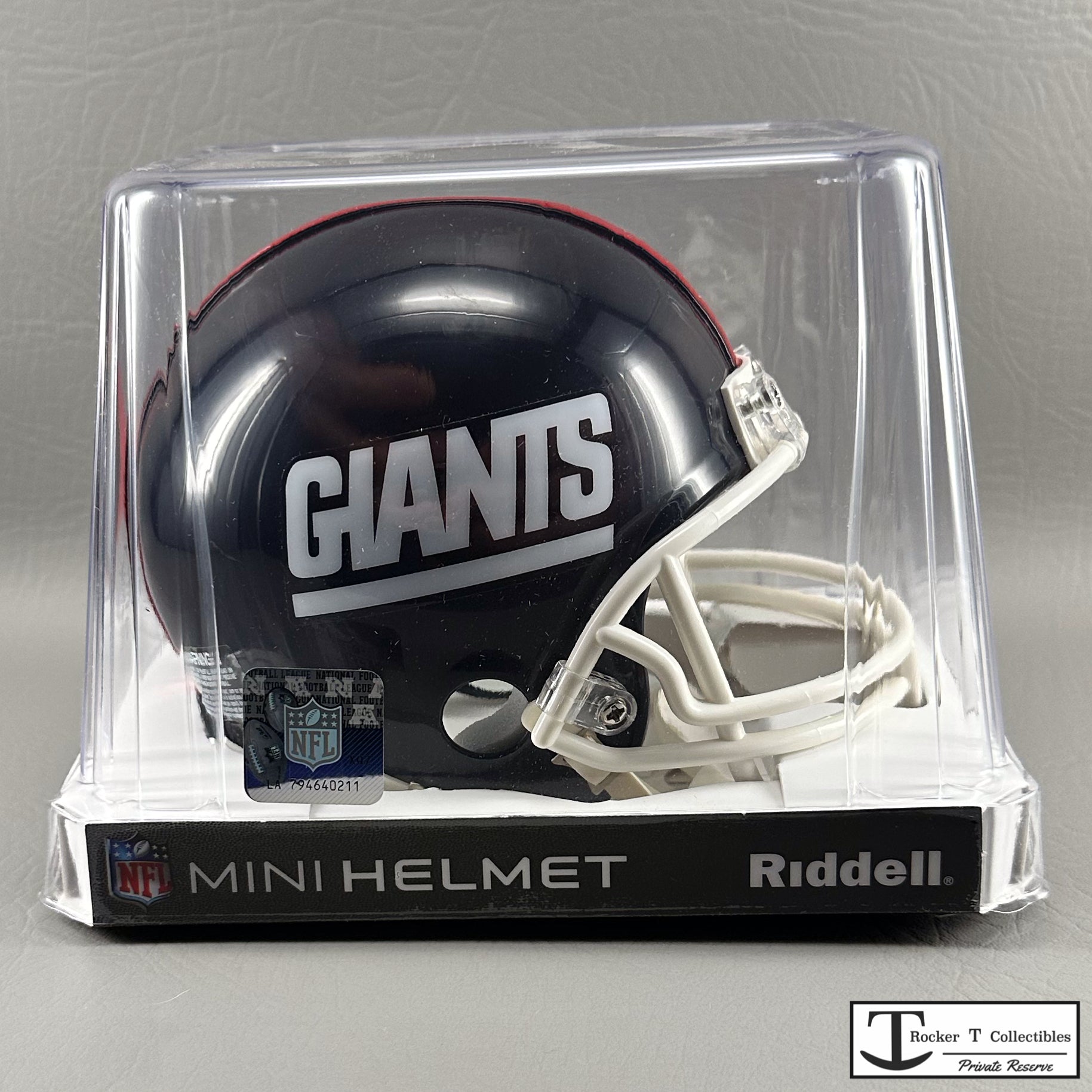 1999 football helmet Riddell New York Giants 1981-99 Throwback VSR4 Mini Helmet