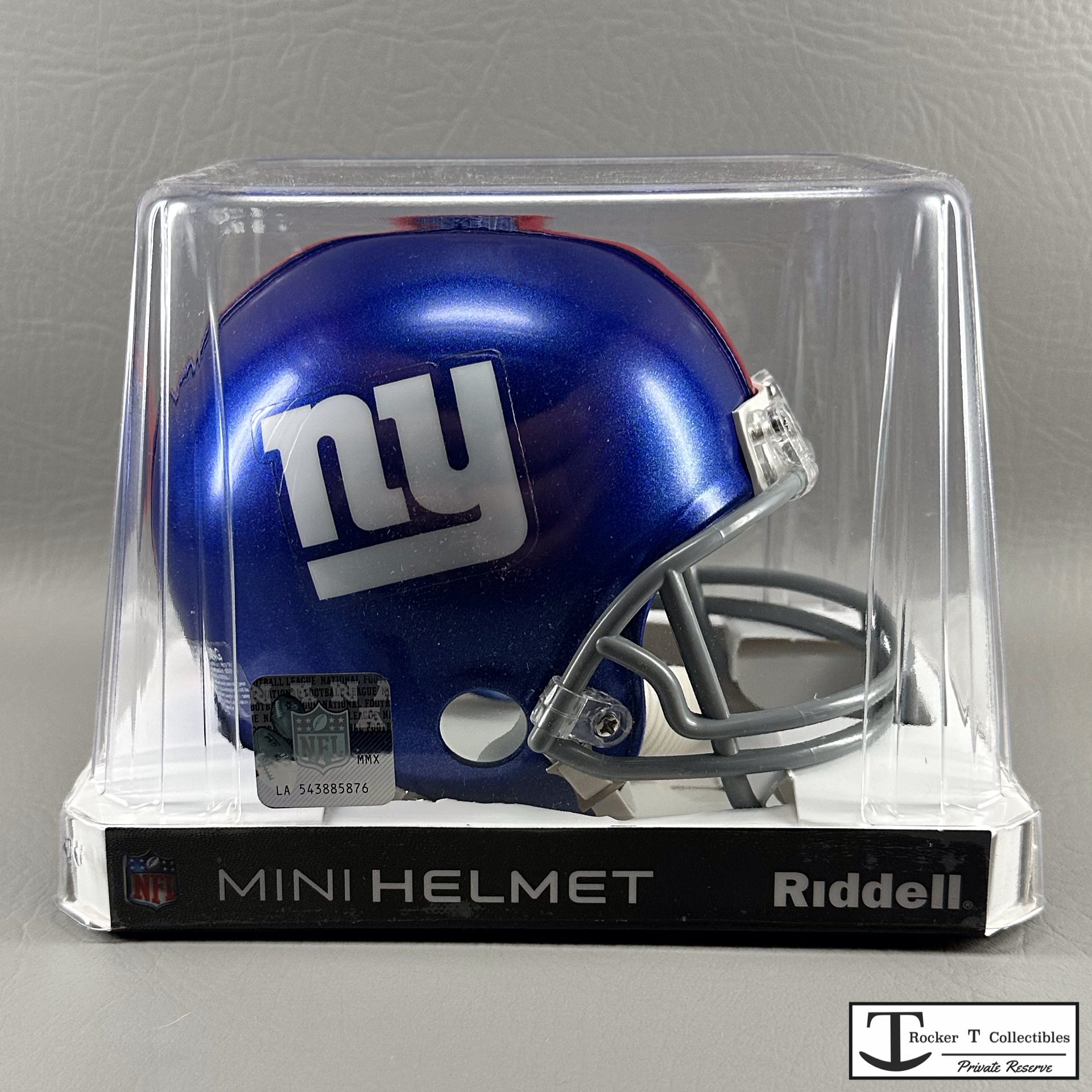 collectible miniature nfl football helmets Riddell New York Giants VSR4 Mini Helmet