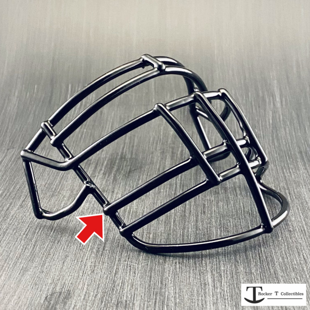 Custom Metal Mini Helmet Facemasks