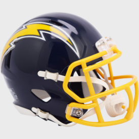 Sports Integrity 15450 San Diego Chargers Throwback Riddell Mini Helmet