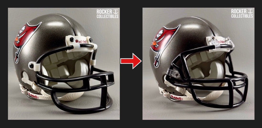 Riddell VSR4 Mini Helmet Conversion: Kra-Lite to Z2B Facemask Swap