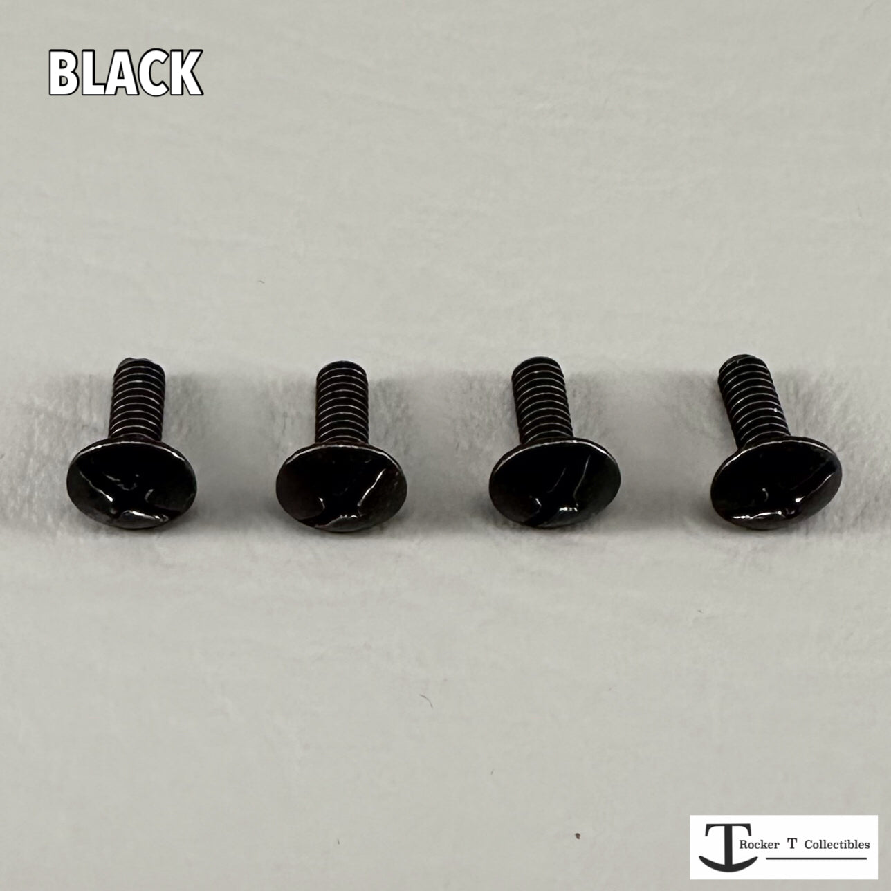 Black 1/2" Full Size Helmet Facemask Clip Hardware