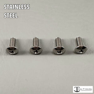 Stainless Steel 1/2" Full Size Helmet Facemask Clip Hardware