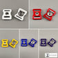 Adams Full Size Helmet Chinstrap Buckles