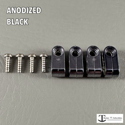 Custom Anodized Acrylic Mini Helmet Facemask Clips