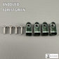 Custom Anodized Acrylic Mini Helmet Facemask Clips