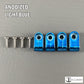 Custom Anodized Acrylic Mini Helmet Facemask Clips