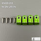Custom Anodized Acrylic Mini Helmet Facemask Clips
