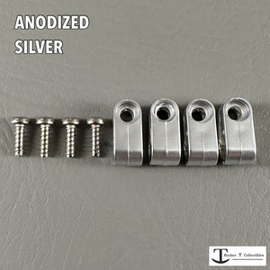 Custom Anodized Acrylic Mini Helmet Facemask Clips