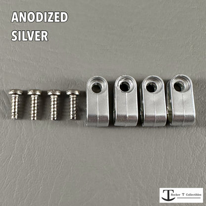 Custom Anodized Acrylic Mini Helmet Facemask Clips