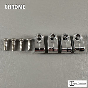 Custom Chrome Acrylic Mini Helmet Facemask Clips