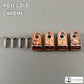 Custom Chrome Acrylic Mini Helmet Facemask Clips