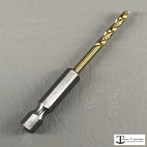 Mini Helmet Facemask Clip or Rivets Drill Bit