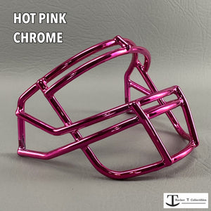 Schutt ROPO Metal Mini Helmet Facemask (Chrome Colors)