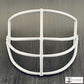 Throwback "Riddell-Style" NJOP Metal Mini Helmet Facemask