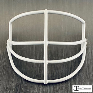 Throwback "Riddell-Style" NJOP Metal Mini Helmet Facemask
