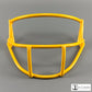 Throwback "Riddell-Style" OPO Metal Mini Helmet Facemask