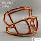Custom Riddell Speed Plastic Mini Helmet Facemask – Factory Seconds