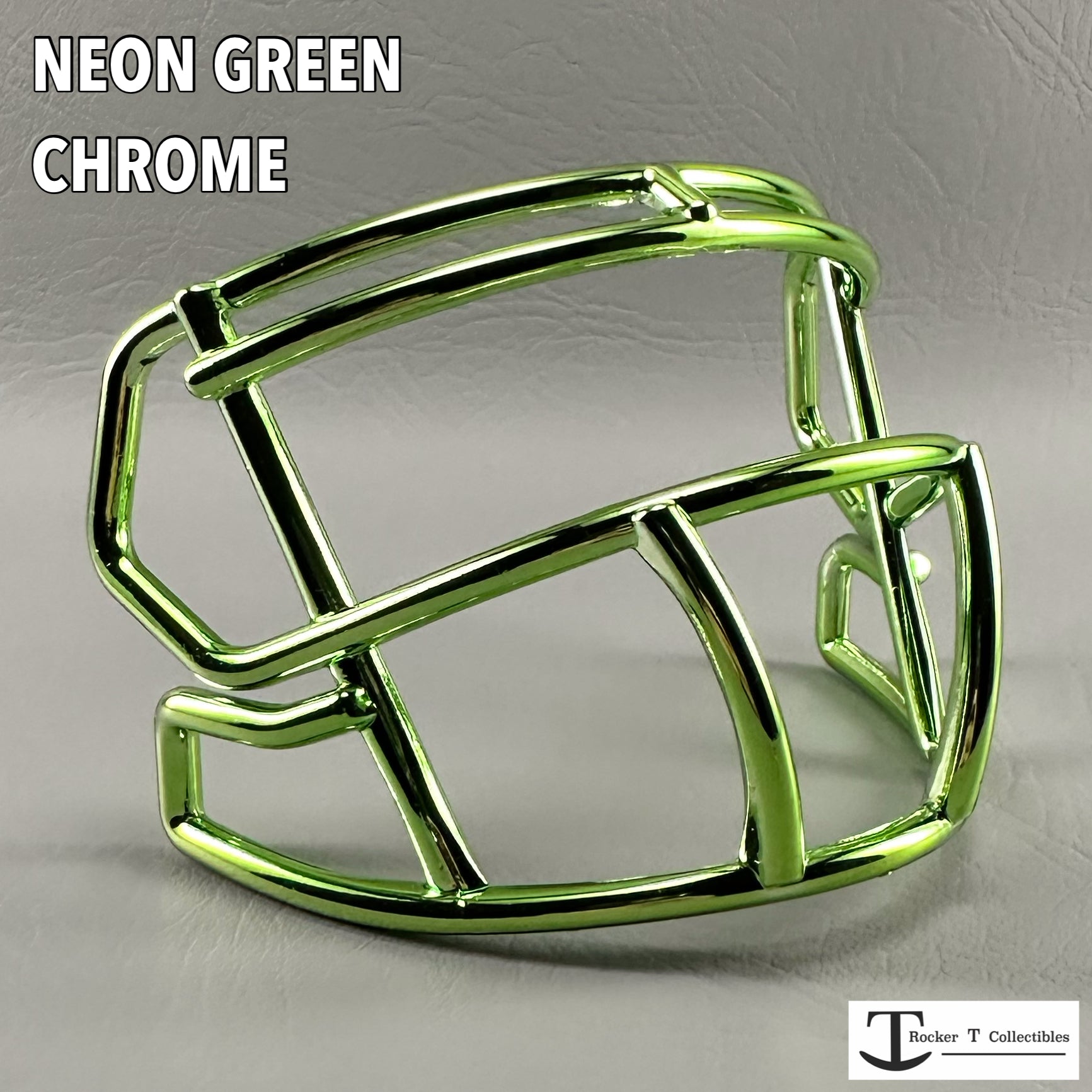 Riddell Speed S2BD-SW-SP Plastic Mini Helmet Facemasks (Chrome Colors)