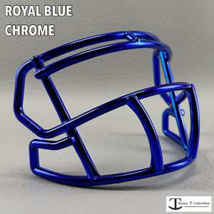 Riddell Speed S2BD-SW-SP Plastic Mini Helmet Facemasks (Chrome Colors)