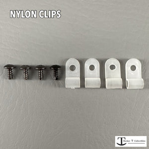 Nylon Mini Helmet Facemask Clips