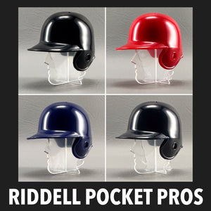 Riddell Pocket Pro Blank Baseball Batting Helmet