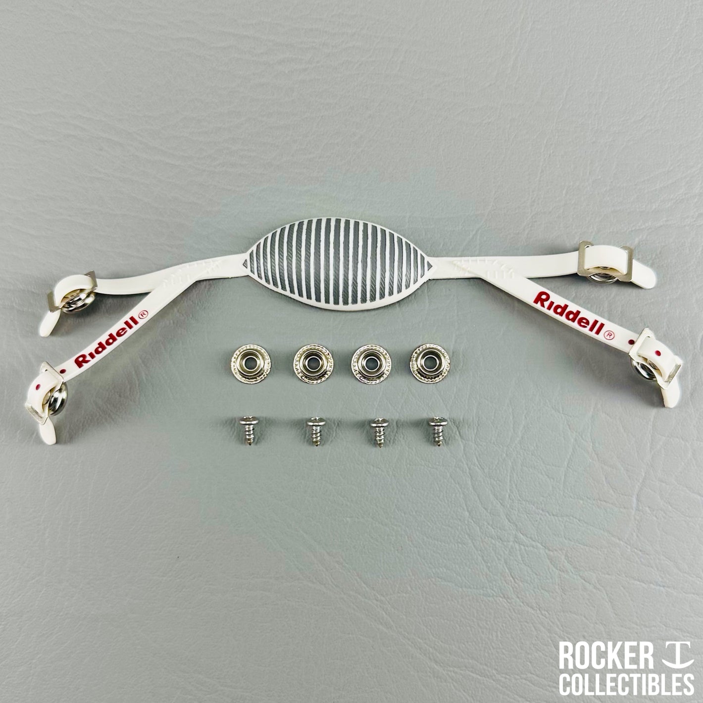 Riddell Custom Authentic Low Mount Throwback 60's-70's Era 4-Point Chinstrap