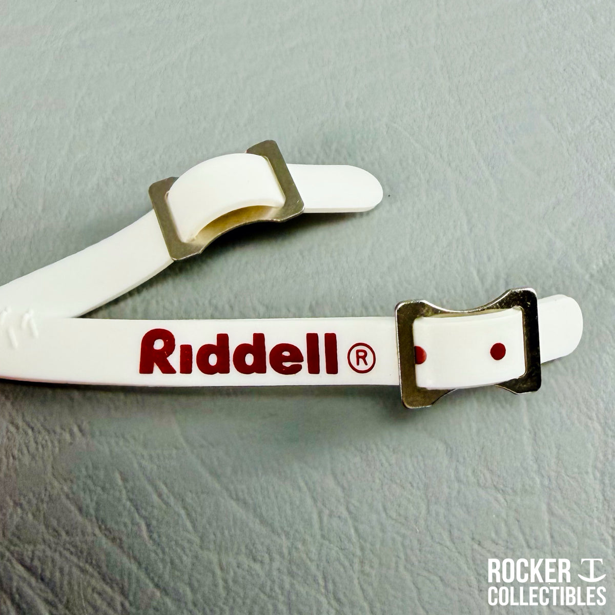 Old Riddell Logo Riddell Low Mount 4-Point Mini Helmet Chinstrap - Vintage Riddell Logo