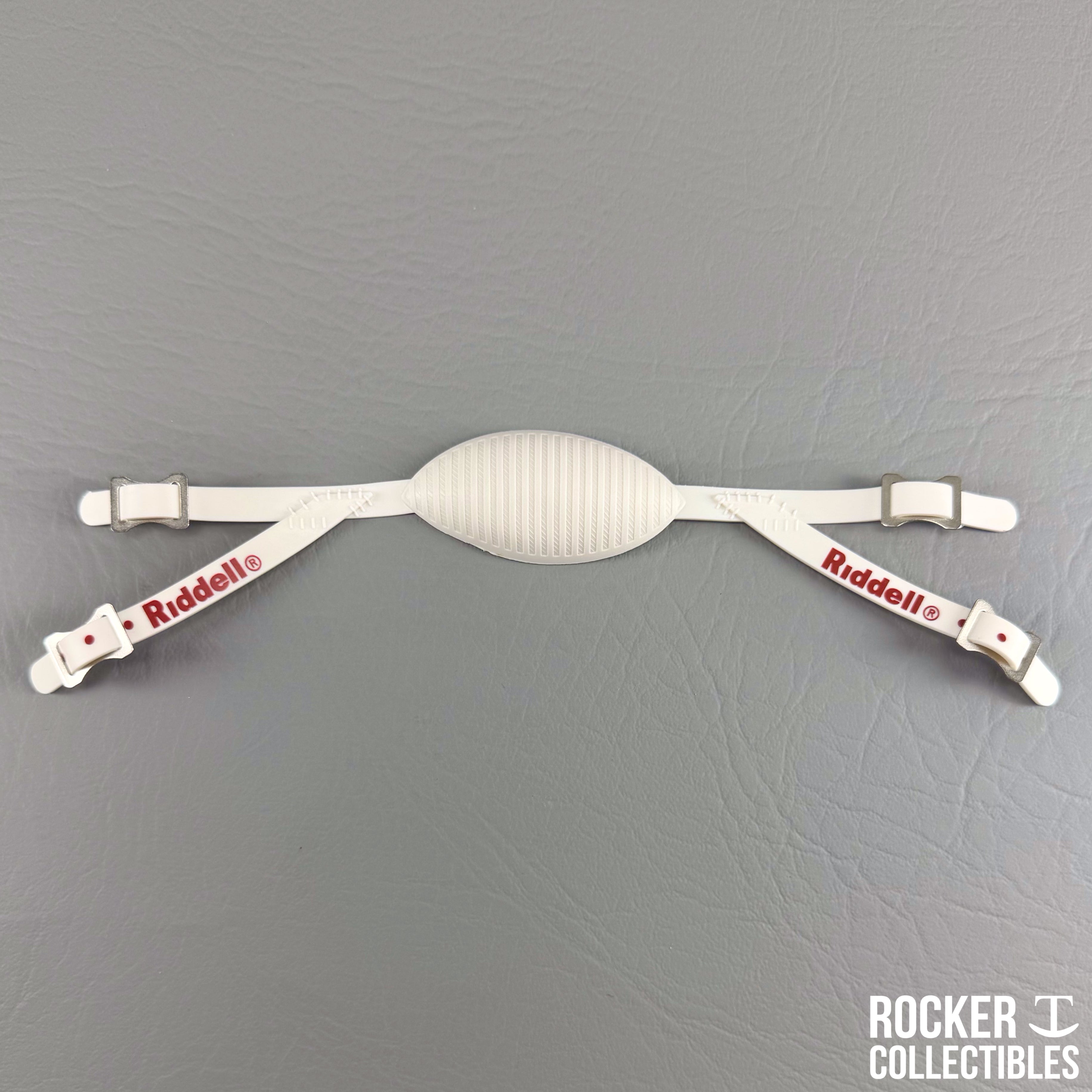 Riddell Low Mount 4-Point Mini Helmet Chinstrap - Modern Riddell Logo