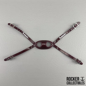 Riddell Maroon High Mount Mini Helmet Chinstrap