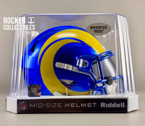 Los Angeles Rams NFL Riddell SpeedFlex MIDI Helmet – Mid-Size Football Helmet (7.5")