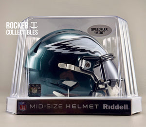 Philadelphia Eagles NFL Riddell SpeedFlex MIDI Helmet – Mid-Size Football Helmet (7.5")