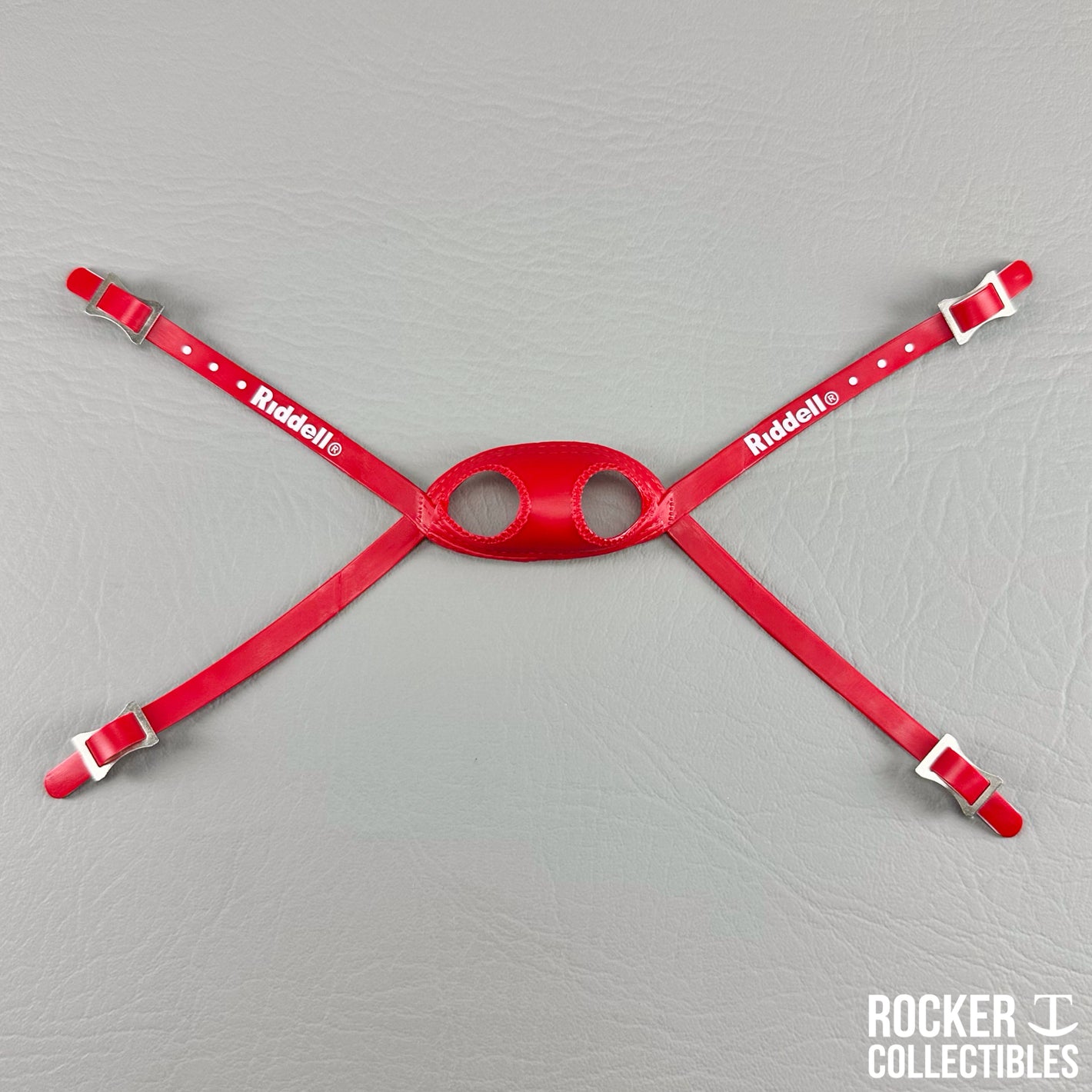 Riddell Red High Mount Mini Helmet Chinstrap