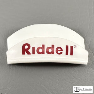 Riddell Revolution White Mini Helmet Rear Bumper