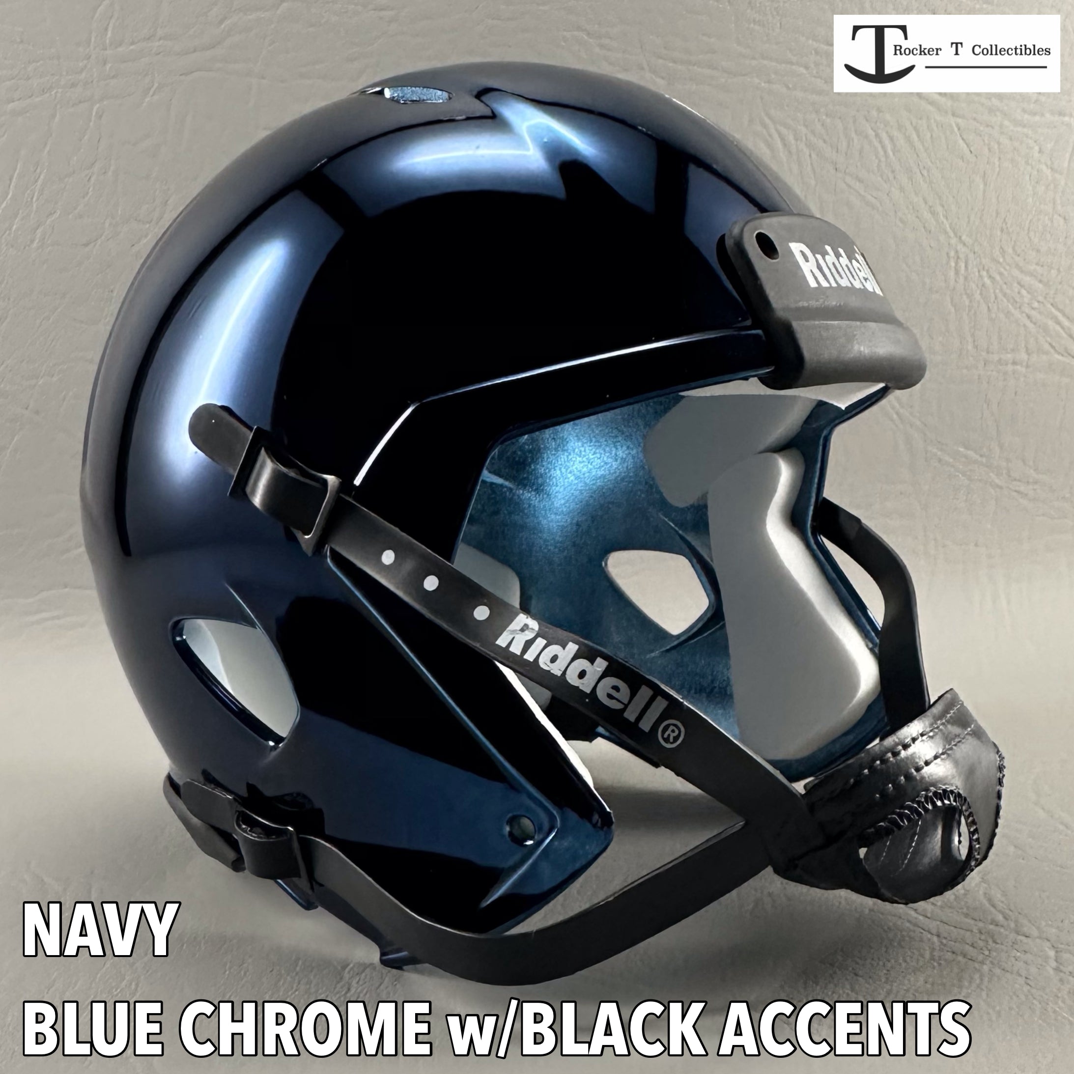Mini Football Helmet Shells Speed Chrome Colors | Riddell