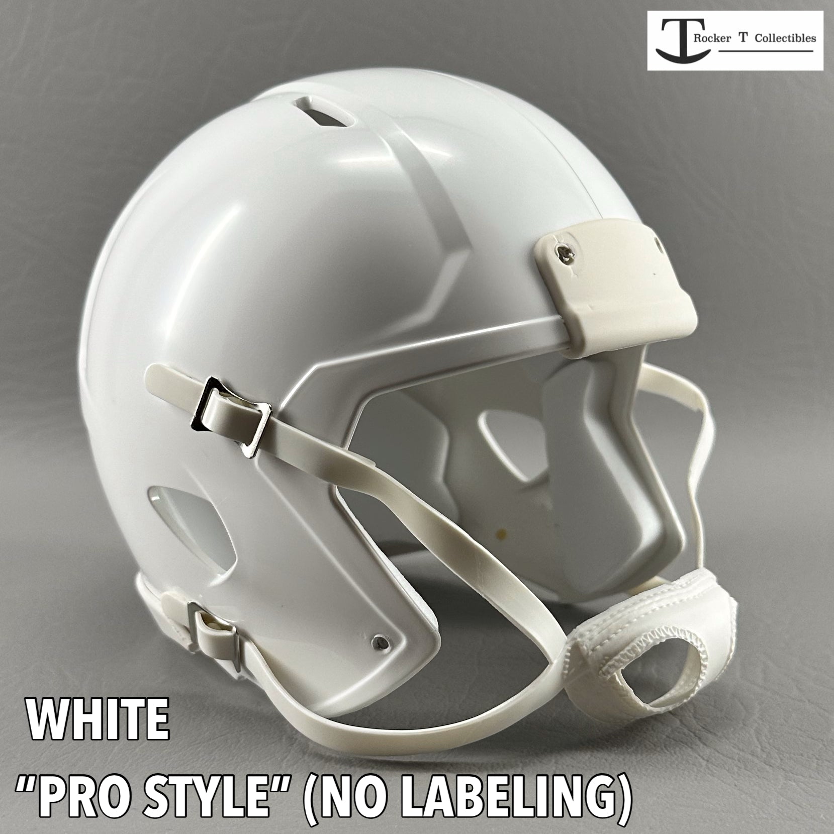 White Riddell Riddell Speed Blank Mini Helmets | Build Your Custom Collectible