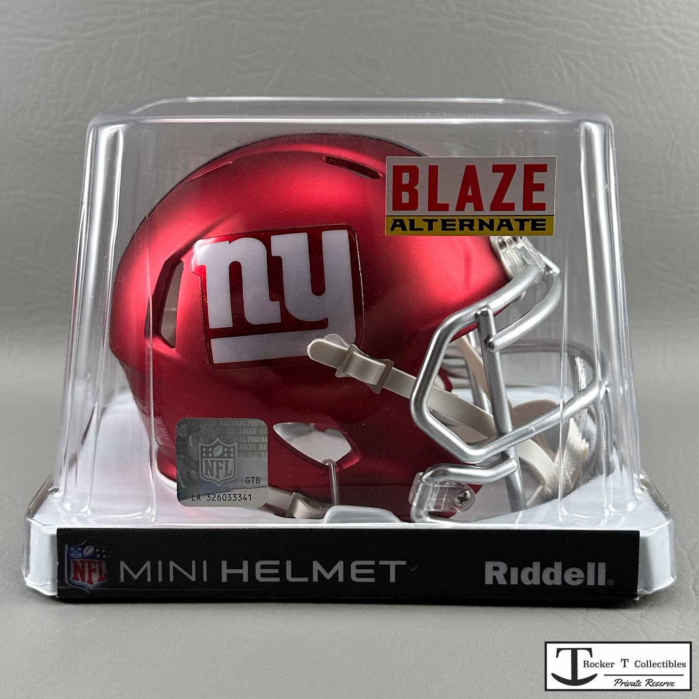 Riddell New York Giants Blaze Speed Mini Helmet