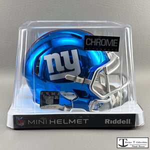Riddell New York Giants Chrome Speed Mini Helmet