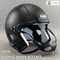 Mini Football Helmet Shells (Speed Satin & Anodized Colors)