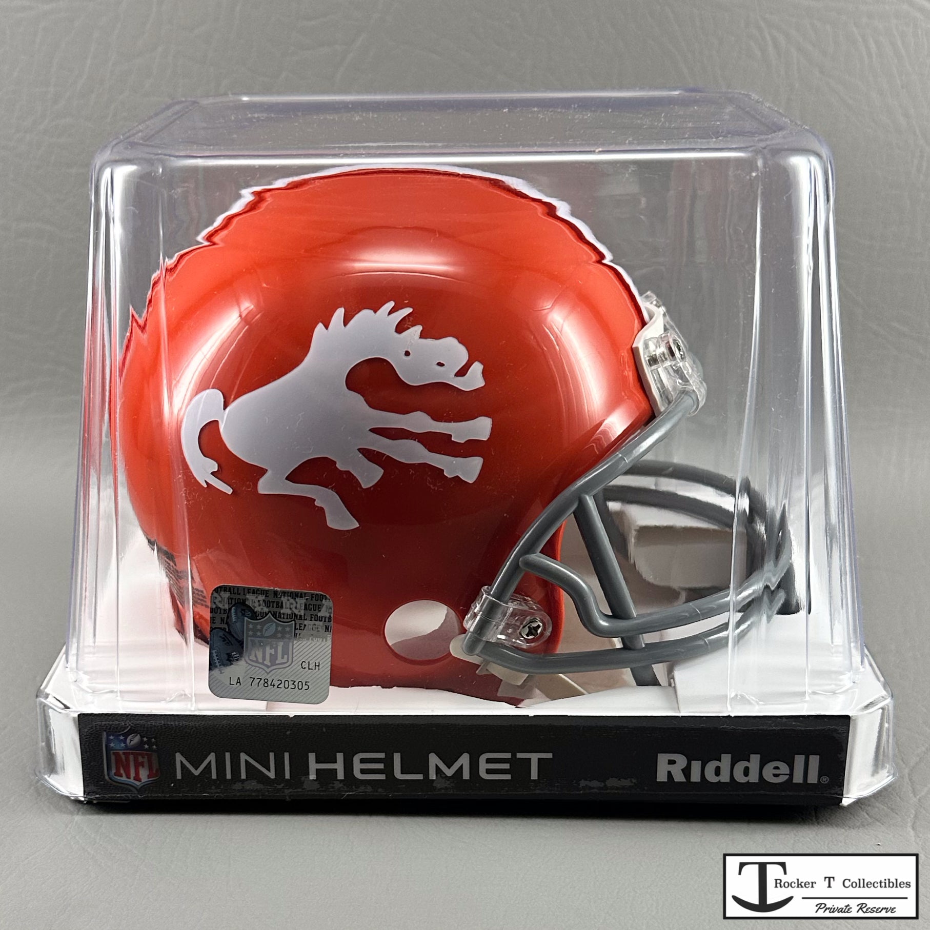 Riddell Denver Broncos 1962-65 Throwback Replica Mini Helmet