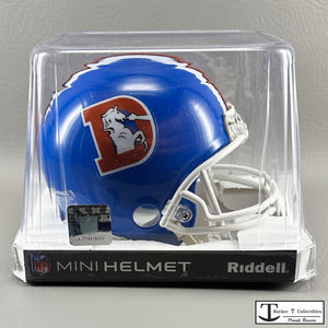 Riddell Denver Broncos 1975-1996 Throwback VSR4 Mini Helmet