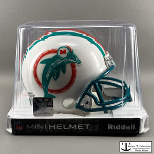 Riddell Miami Dolphins 1980-1996 Throwback VSR4 Mini Helmet