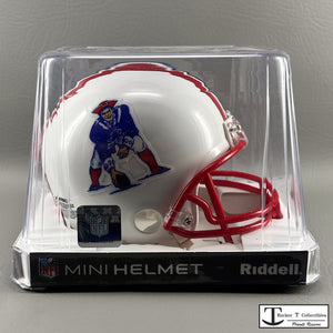 Riddell New England Patriots 1990-1992 Throwback VSR4 Mini Helmet