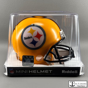Riddell Pittsburgh Steelers 75th Anniversary Throwback VSR4 Mini Helmet