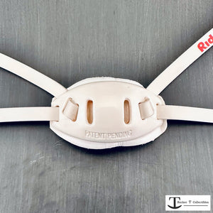 Riddell White Hardcup Mini Helmet Chinstrap