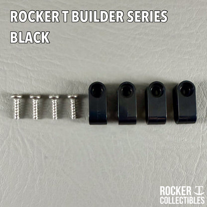 Rocker T Builder Series - Black Mini Helmet Facemask Clips