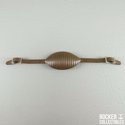 Rocker T Custom Throwback 50's Era Mini Helmet Chinstrap(Brown)